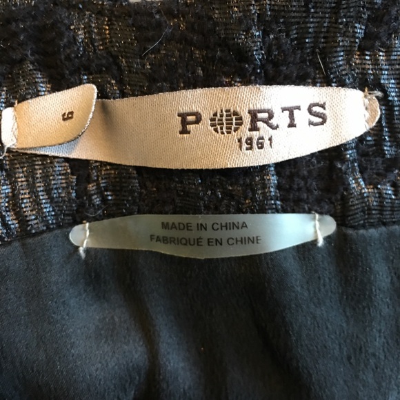 Ports 1961 Black Dress Sz.6 - Picture 4 of 4